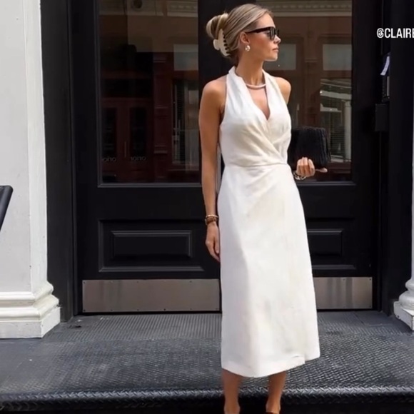 Banana republic silk linen dress - Picture 8 of 9